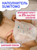 Трусики Nao Sleep and Play XL (12-17 кг) 34 шт.