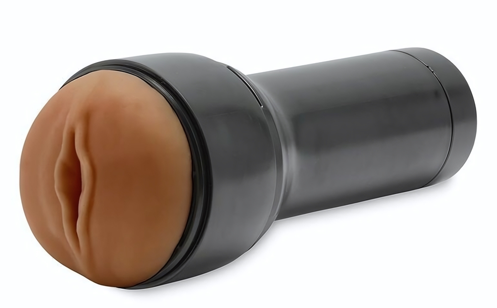 Коричневый мастурбатор-вагина Feel Stroker (Цвет: коричневый)