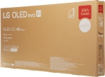 Телевизор OLED LG 48" OLED48C5RLA.ARUG черный/серебристый 4K Ultra HD 120Hz DVB-T DVB-T2 DVB-C DVB-S2 USB WiFi Smart TV