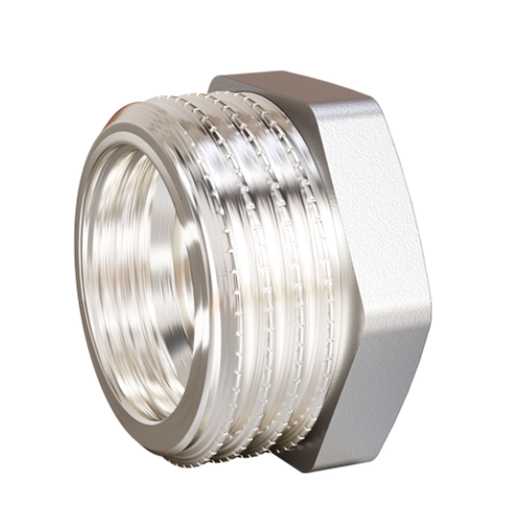 Футорка латунная LD LD Pride DN40х32 (1 1/2"НР х 1 1/4" ВР) лат ни би