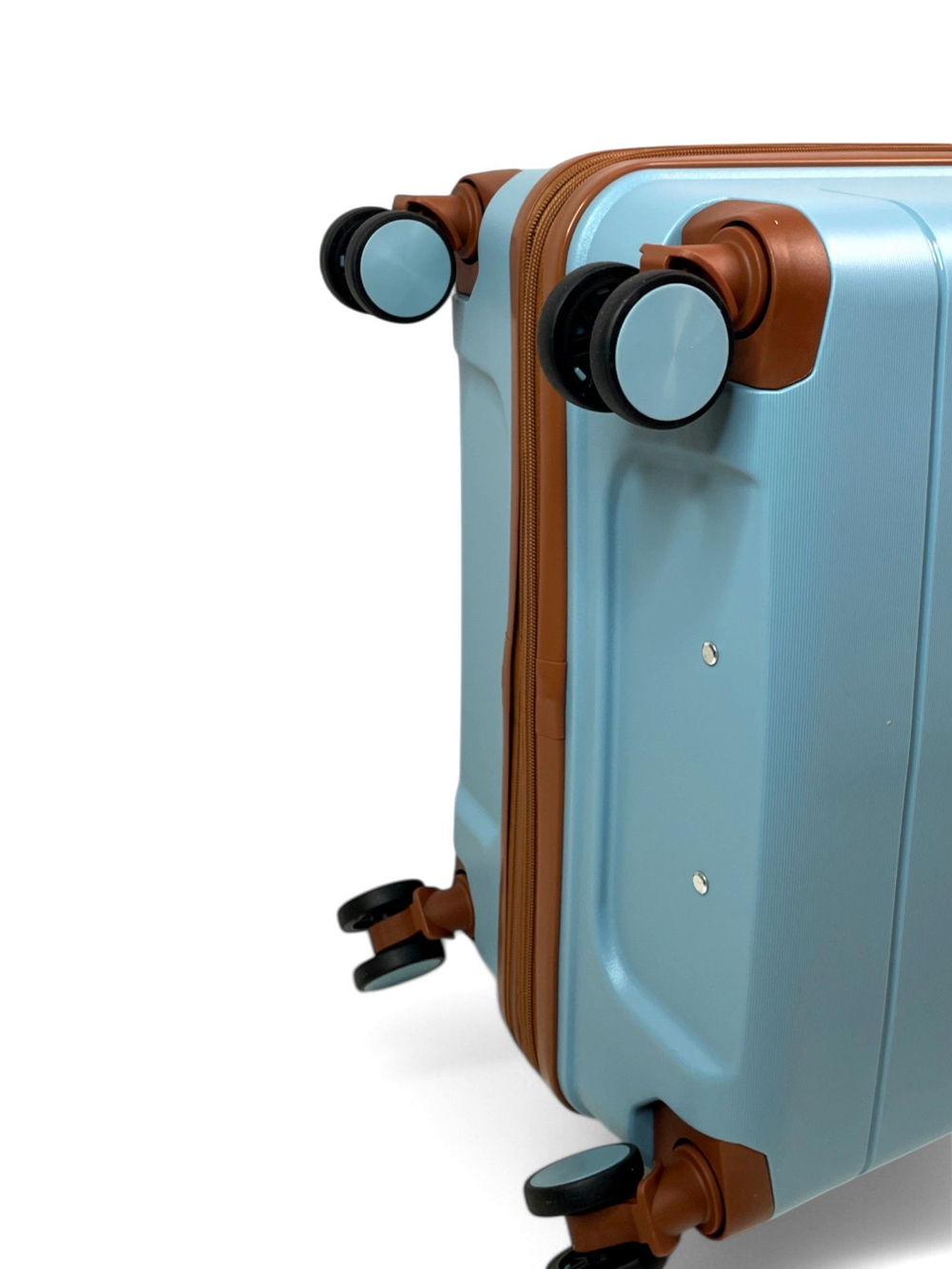Большой чемодан Mironpan 23102, Голубой, XL