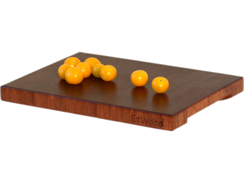 Торцевая разделочная доска 35x25x3 см. сапеле, арт. 021