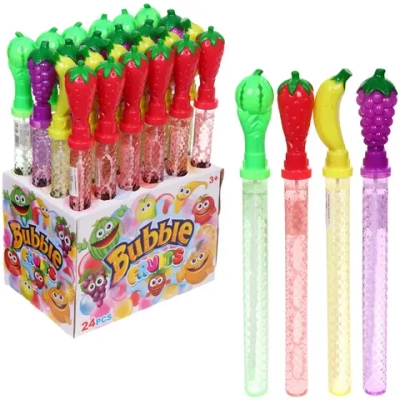 Мыльные пузыри «Фруктовый рай», 37 см, 150 мл, цвет микс