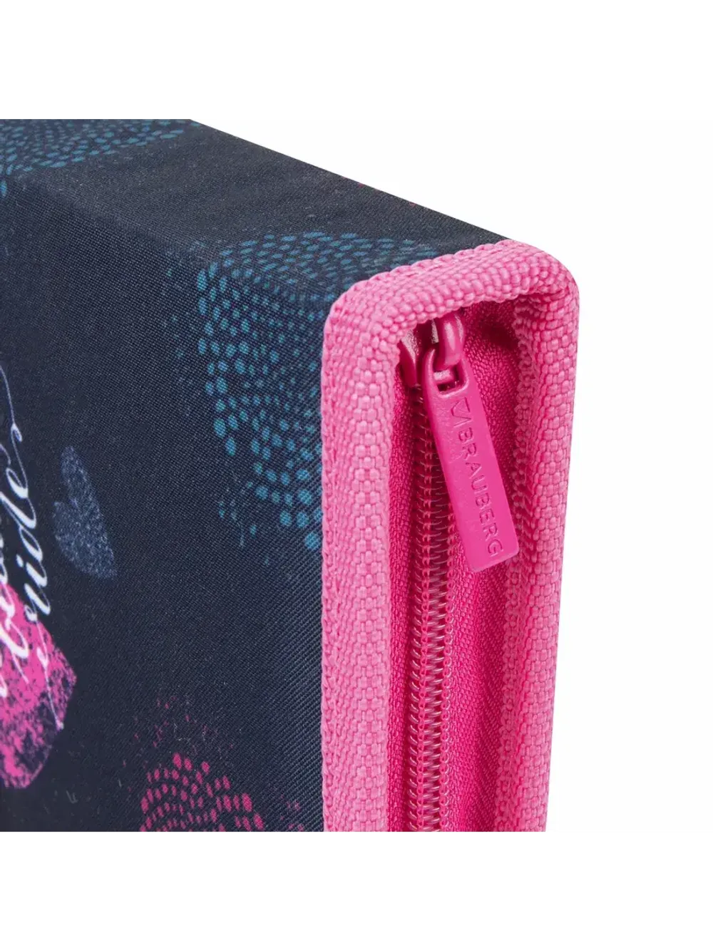 Пенал однокамерный, полиэстер, 21х14 см, "Beautiful ride"