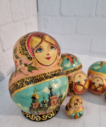 Матрешка "Санкт-Петербург" 5 мест