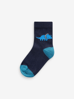 Носки хлопковые для мальчика Next A00-454, 7 шт., Синий, Серый