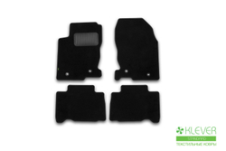 Коврики в салон для LEXUS NX 2014-2017, 2017-2021, кроссовер, 4 шт.(текстиль) KVR02297101210KH