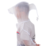 Дождевик с капюшоном, розовый, размер M