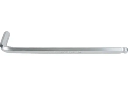 Ключ шестигранный 14мм RF-76514XL: Г-образный экстра длинный с шаром ROCKFORCE