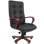 Офисное кресло CHAIRMAN 424WD, натуральная кожа/экокожа