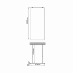 Душевое ограждение WasserKRAFT Vechte 60W39RG-MR 90 фиксатор розовое золото/стекло зеркальное