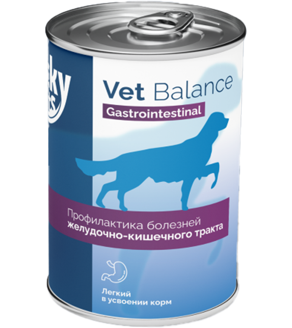 Lucky bits Gastrointestinal консервы для собак профилактика при нарушении пищеварения 340гр.