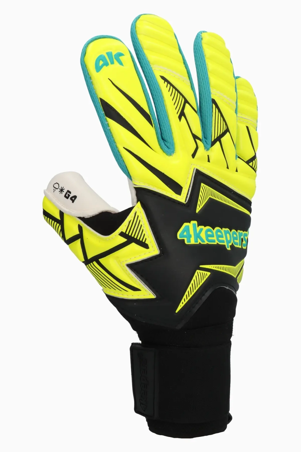 Вратарские перчатки 4keepers Force V5.25 NC - желтый