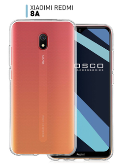Чехол ROSCO для Xiaomi Redmi 8A оптом (арт. XM-R8A-TPU-TRANSPARENT)