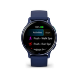 Часы Garmin Vivoactive 5 Metallic Navy cиний, 010-02862-12
