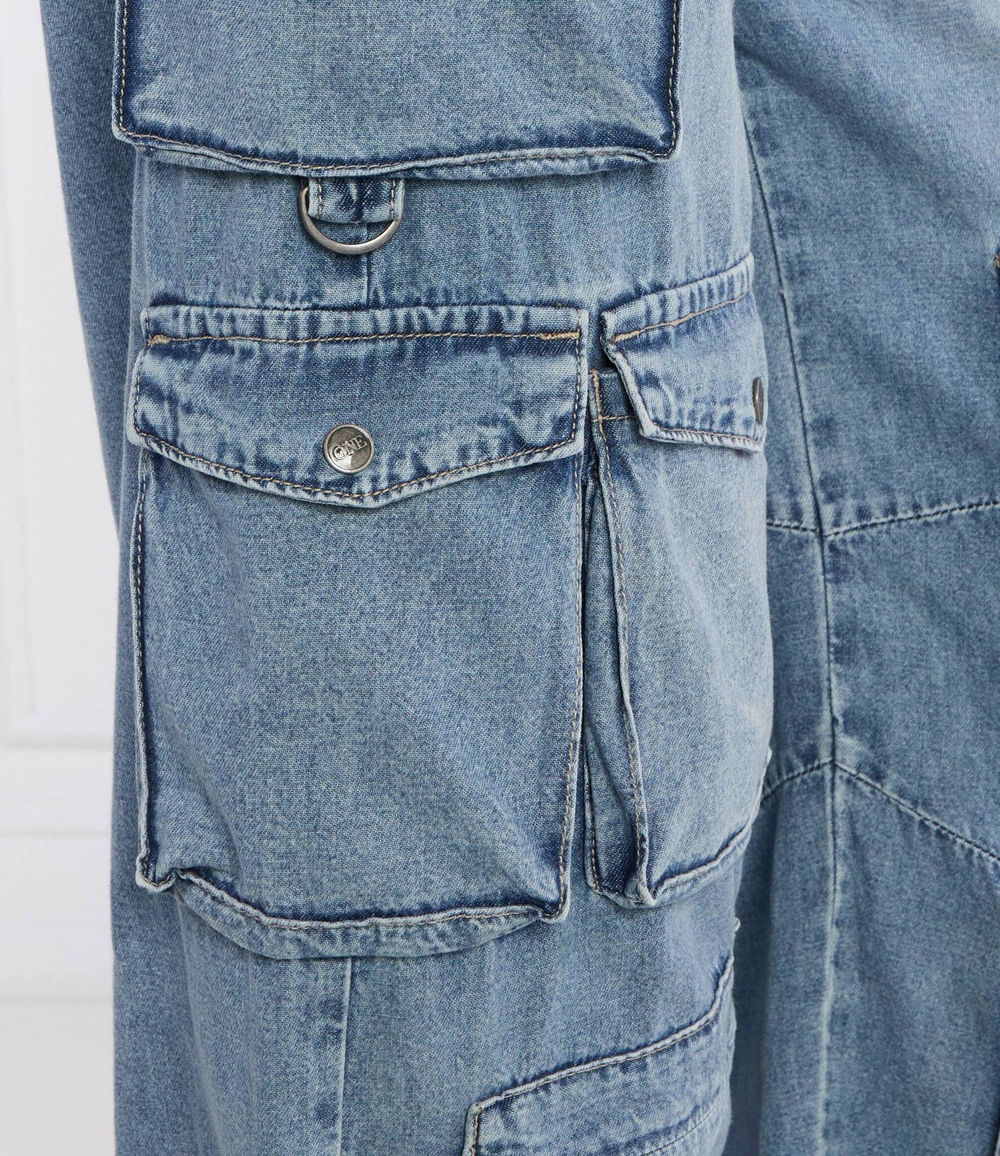 Джинсы PACIFICA EPIC CARGO One Teaspoon - голубой(26094)
