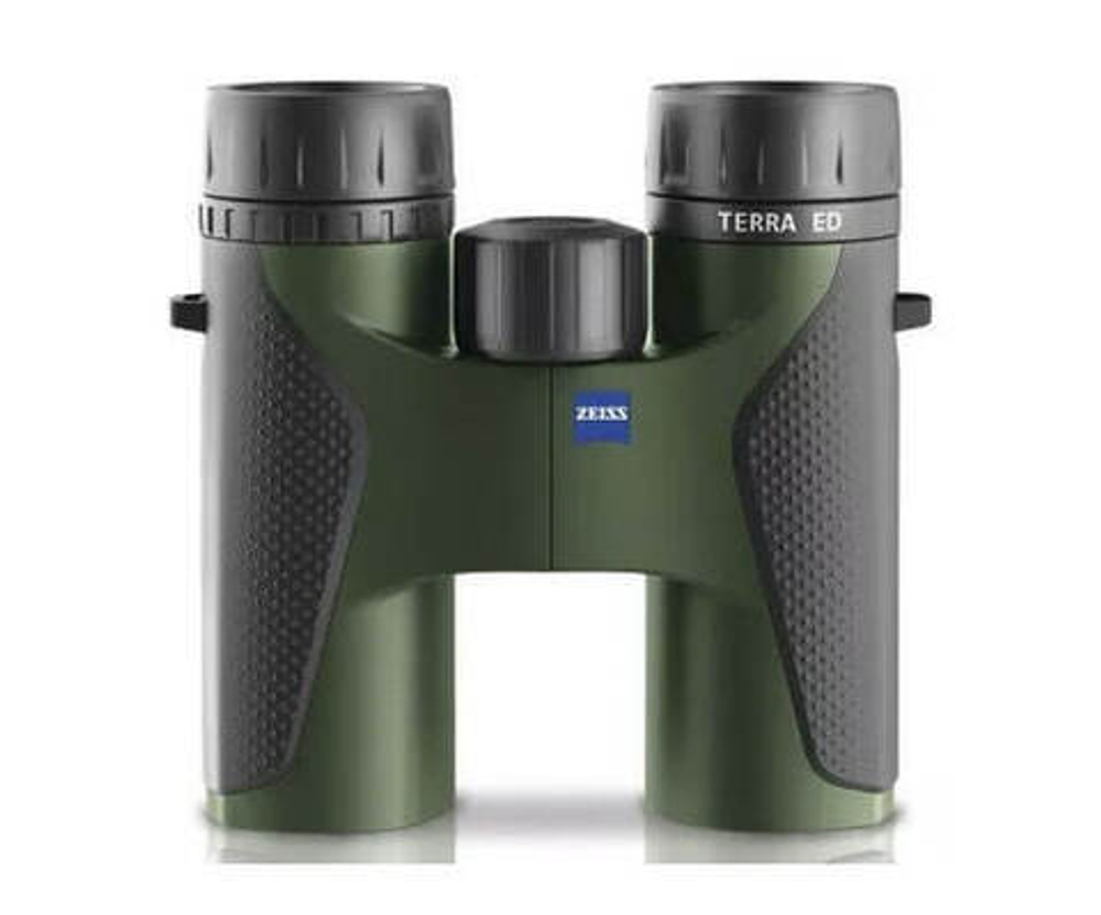 Бинокль Carl Zeiss Terra ED 8x32 чёрно-зелёный
