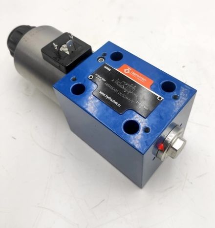 4WRA10EA60-2X/G24K4/V - Пропорциональный распределитель без встроенного электронного усилителя Ду10, номинальный расход 60 л/мин, схема EA