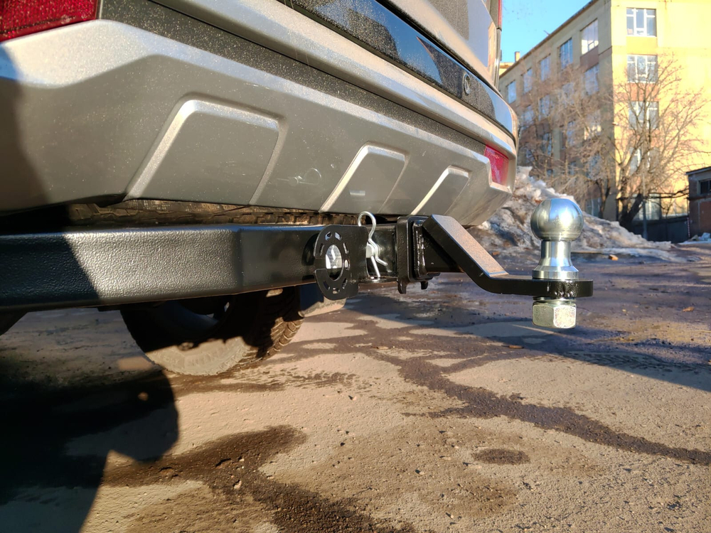 Фаркоп Бизон на Mitsubishi Pajero Sport FA 0290-E (с 2021 г.в.) (паспорт и сертификат в комплекте)(без электрики)