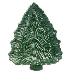 БЛЮДО СЕРВИРОВОЧНОЕ "GREEN PINE" 29*23*2,5 СМ