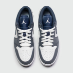 Кроссовки Nike Air Jordan 1 Low Grey / White