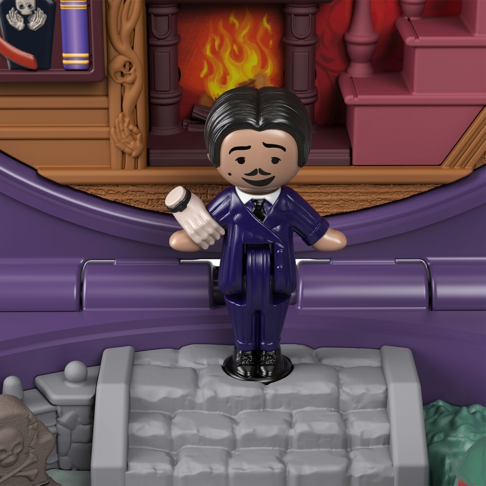 Polly Pocket - ADDAMS FAMILY Коллекционный компактный набор HXW25