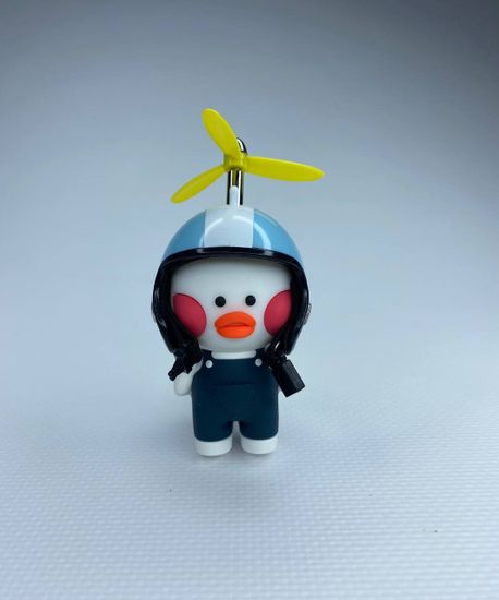 Автомобильный ароматизатор "Утка с пропеллером", пластина-ароматизатор в подарок