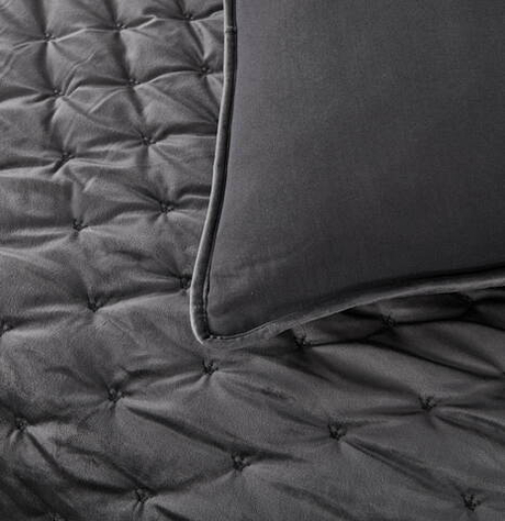 Покрывало 240x260 Sofi De MarkO Лея антрацитовое