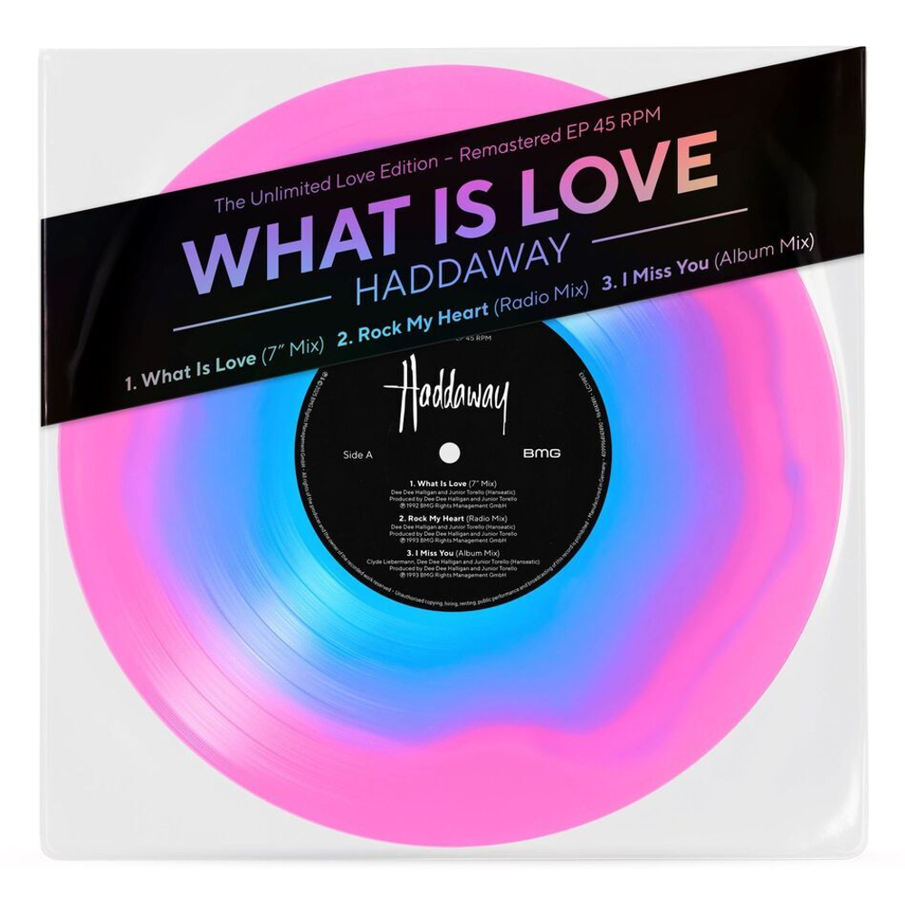 Haddaway / What Is Love (Limited Edition)(Coloured Vinyl)(10"Vinyl EP)