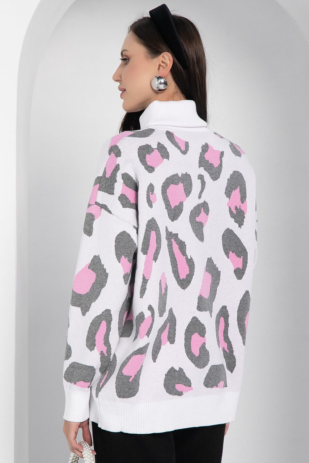 Джемпер Лоренсия (бело-розовый) Б12701-18 LT Collection