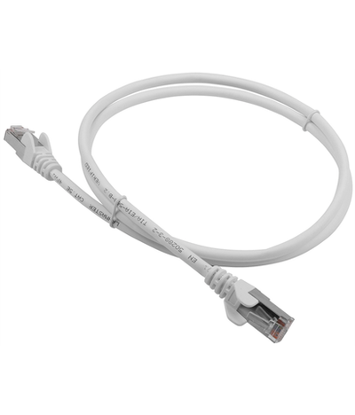Патч-корд LANMASTER LSZH FTP кат.5e, 10 м, белый