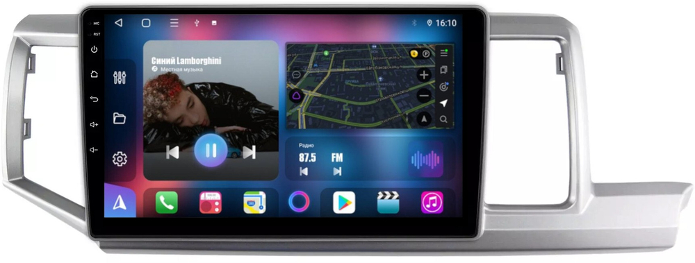 Магнитола для Honda Stepwgn 4 2009-2015 (правый руль) - FarCar 9604 монитор 10.36" QLED на Android 14, TS18, CarPlay, 4G SIM-слот