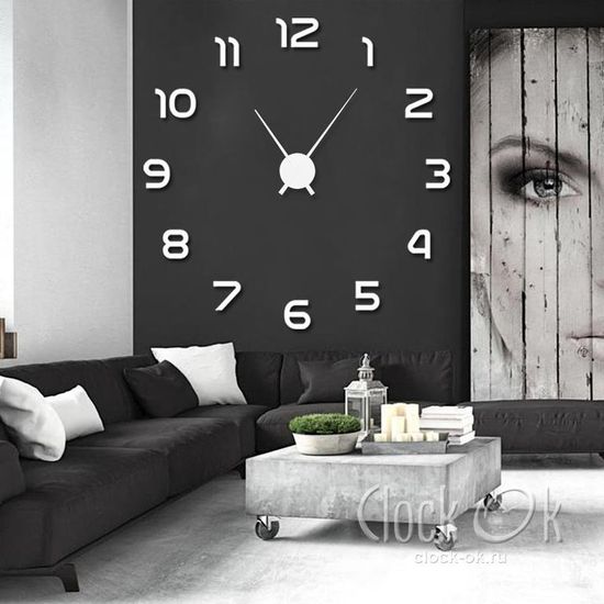 Настенные 3D часы Oracle