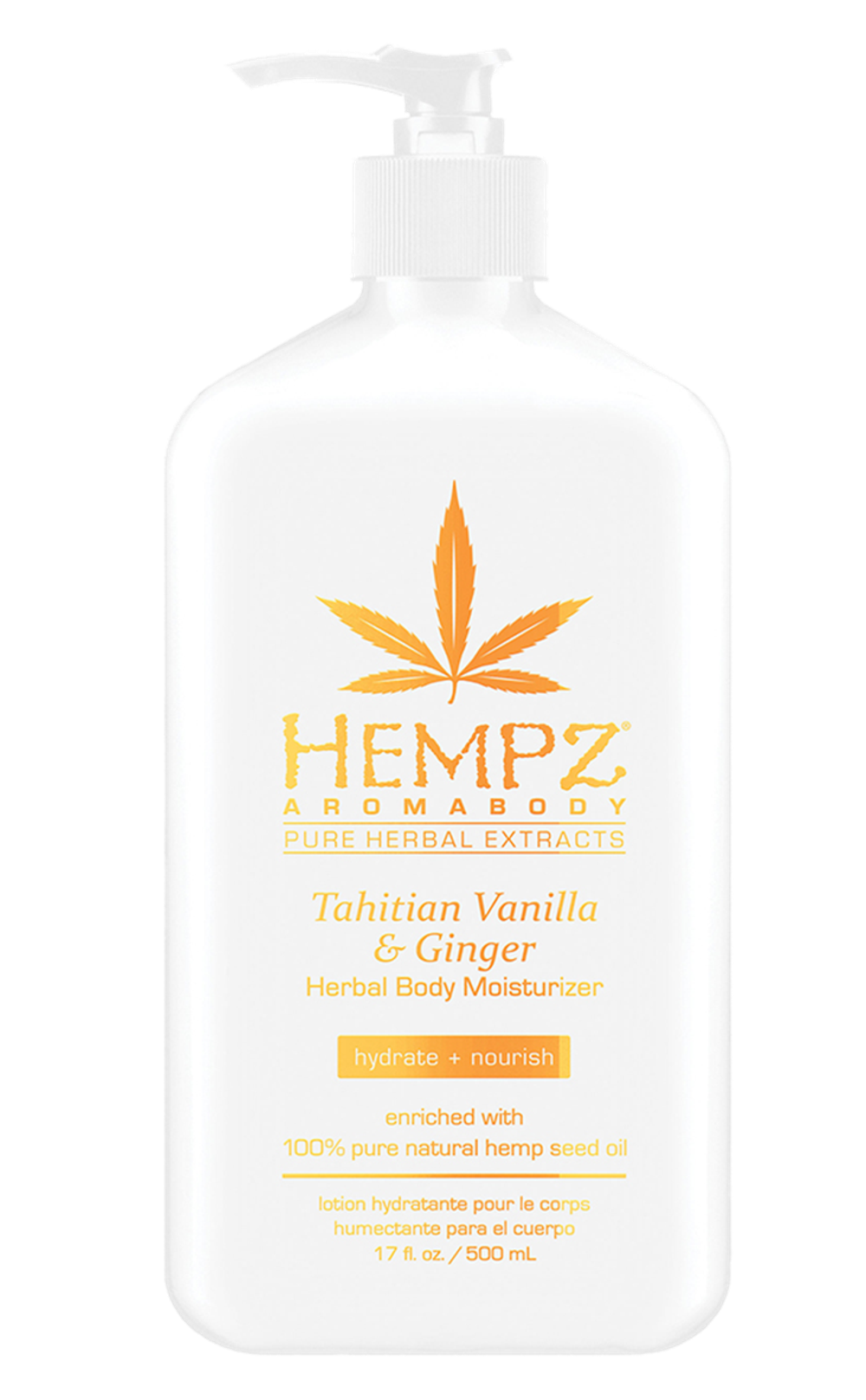 Hempz Tahitian Vanilla & Ginger Moisturizer