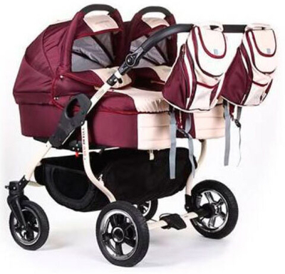 Коляска для двойни Tako Duo Jumper 3 в 1 Classic
