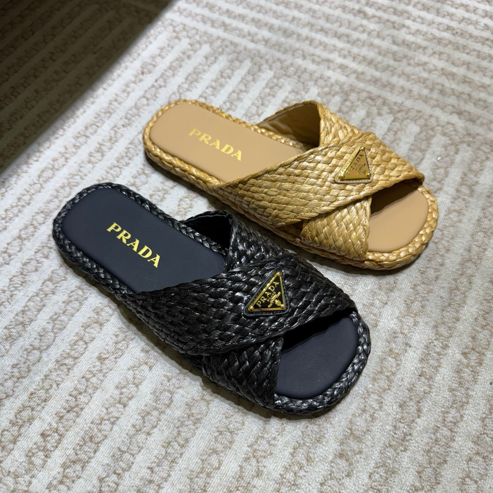 Prada Slides (2 colors)