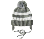 Шапка "Турин" серый/белый р.48-50