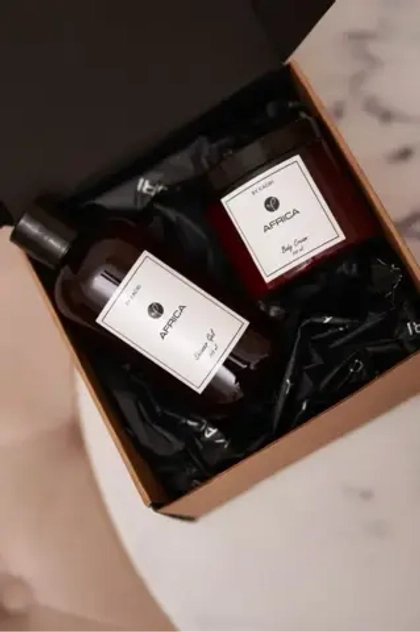 Набор подарочный Dream On Гель для душа + Крем для тела, AFRICA