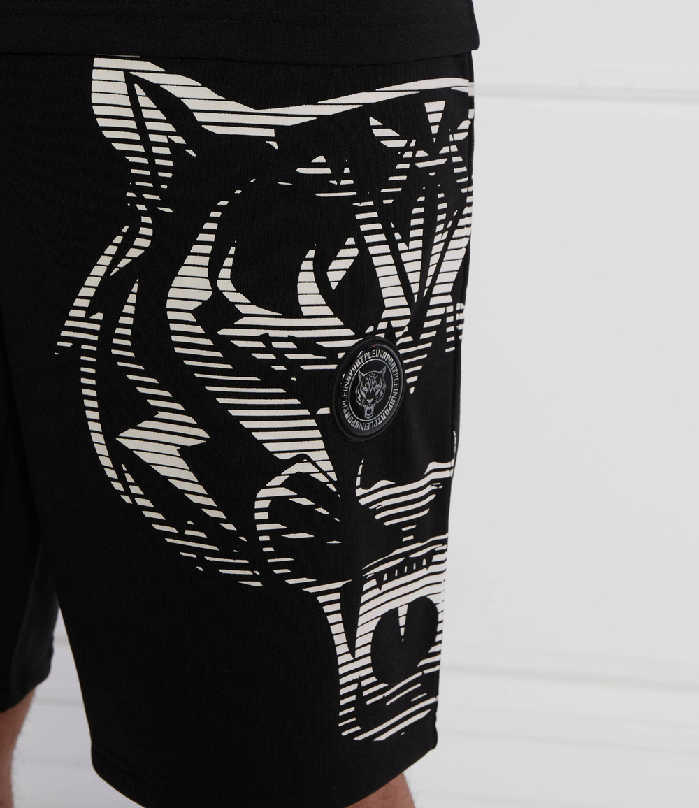 Шорты Tiger Line Plein Sport - черный(MJT2268 SJO001N)