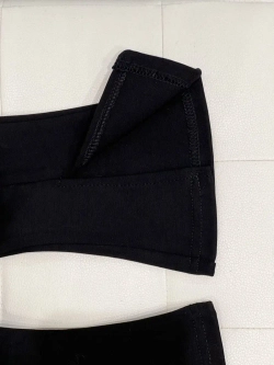 Брюки клеш с разрезами