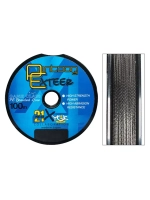 Плетеный шнур для рыбалки Pontoon21 Exteer 0,128 мм (серый), размотка - 1 шт 100м, разрывная нагрузка(кг) 3,6, нитей 4