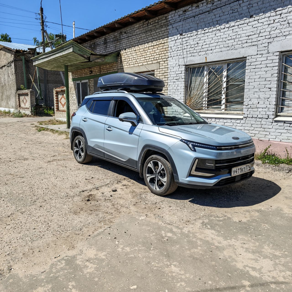 Автобокс Way-box Cobra 480 на Москвич 3