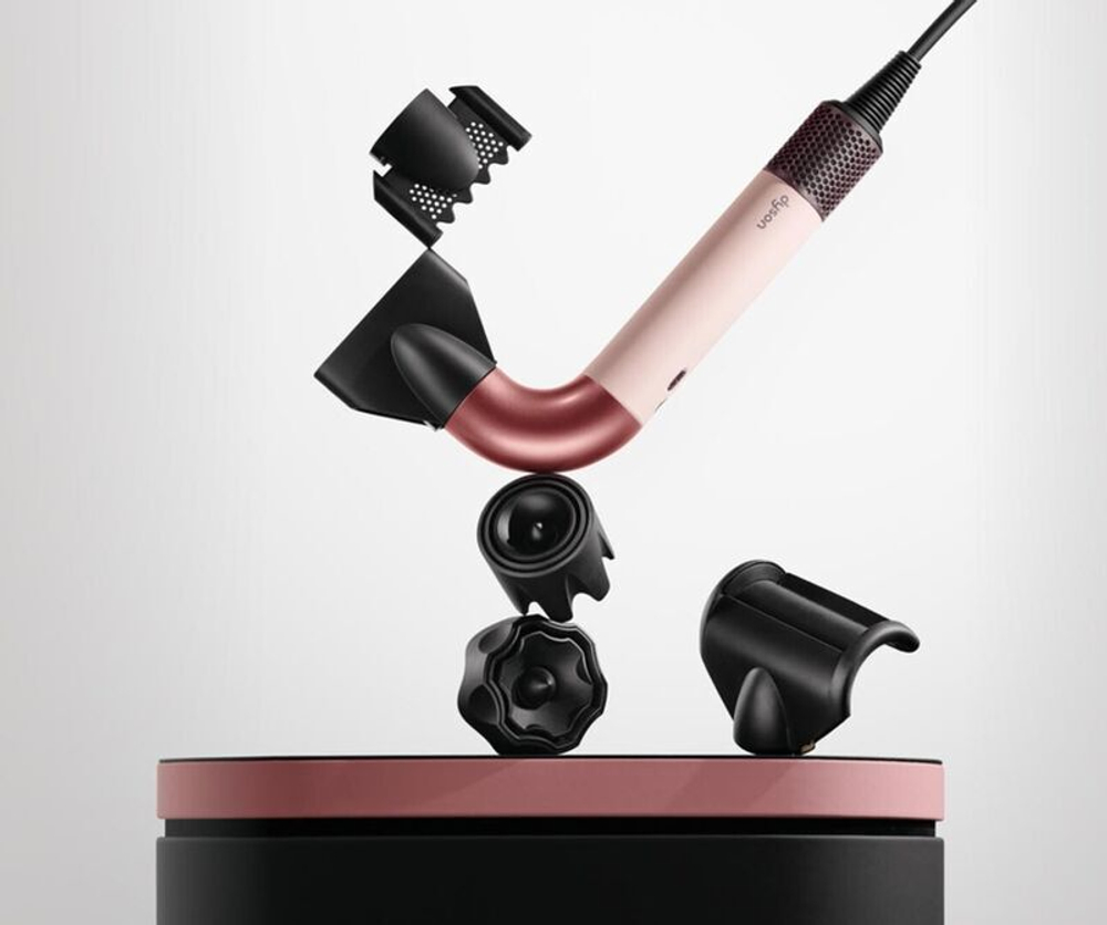 Фен Dyson Supersonic R Pro HD17, розовый/розовое золото (Ceramic pink/Rose gold)