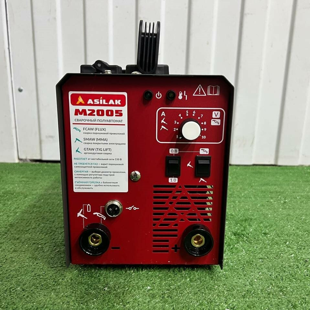 Сварочный аппарат полуавтомат Asilak M2005, FLUX/MMA/TIG LIFT