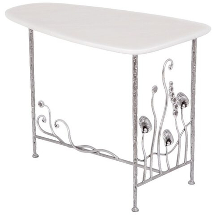 Столик декоративный Блюм - 2 Античное серебро