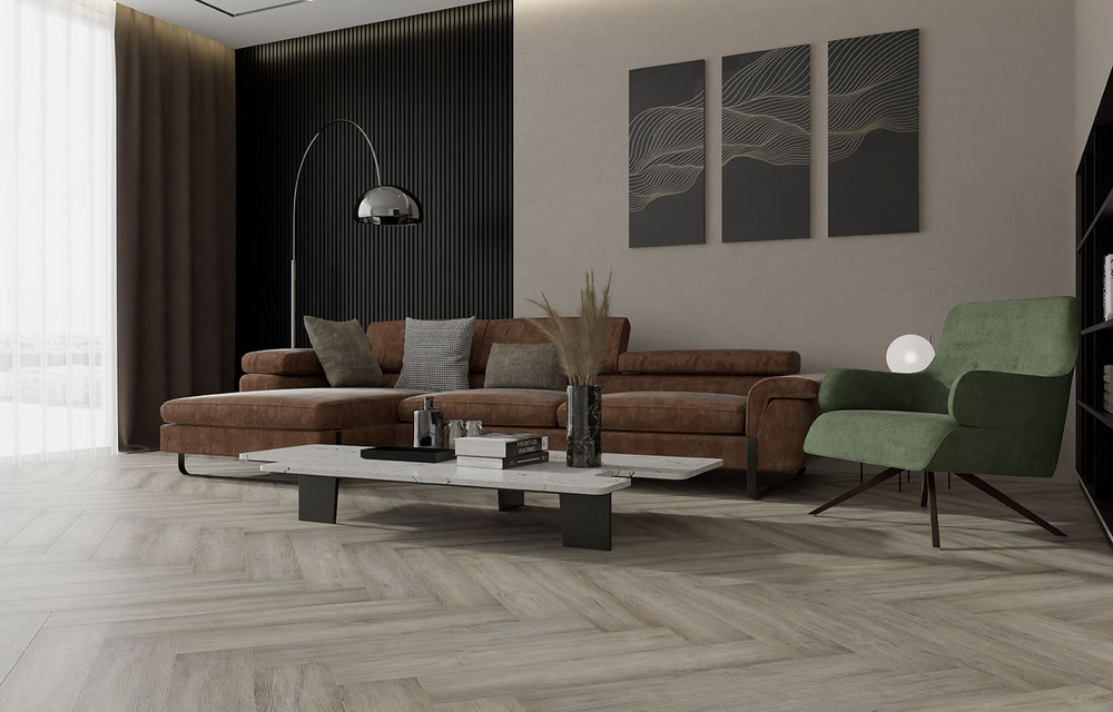 SPC ламинат StoneFloor Дуб Байрон 880508 НР