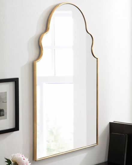 Зеркало в золотой раме “Шифа”