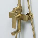 Душевая система WasserKraft Aisch 5500 SET2668 золото матовое
