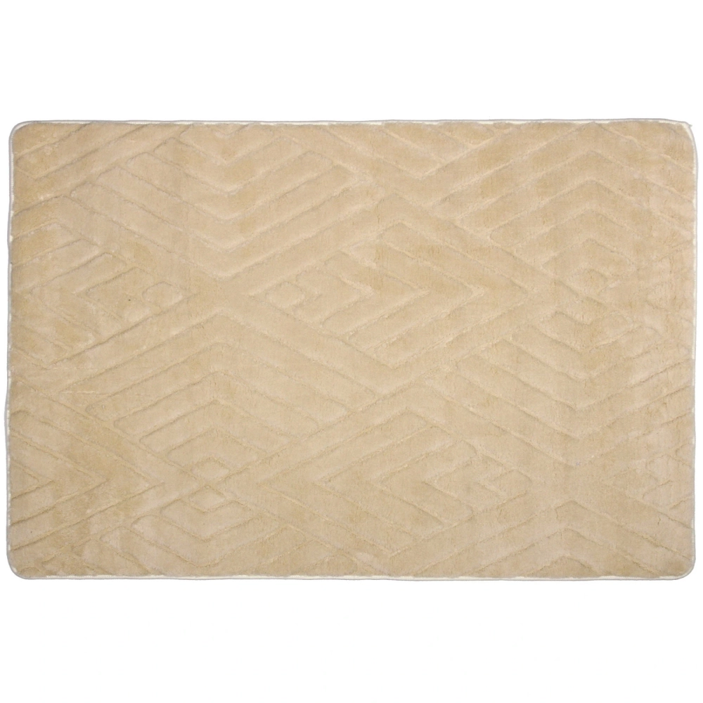 Коврик для ванной 80*120"Медео» молочный