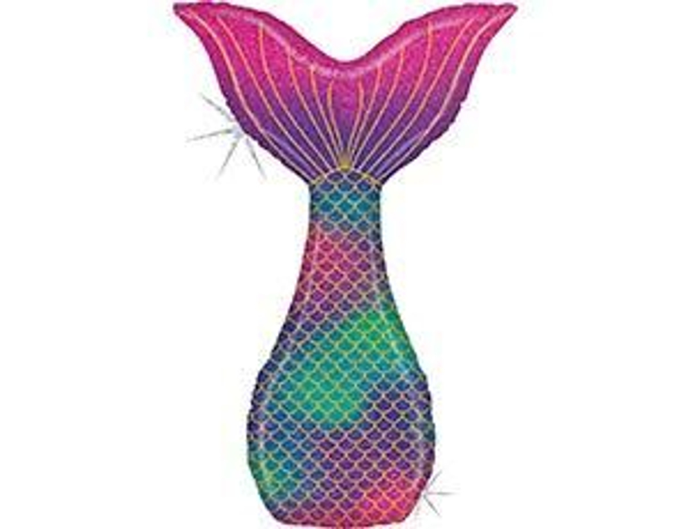 Б ФИГУРА Хвост русалки блеск